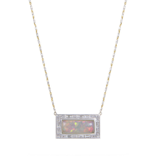 Opal Brick Necklace