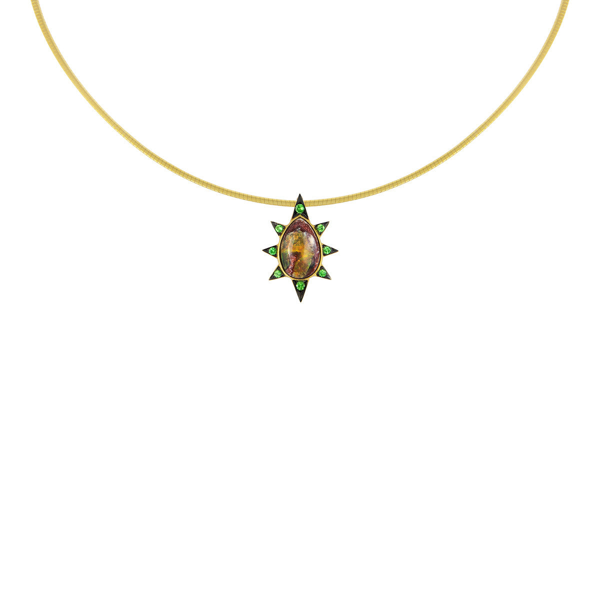 Pear Burst Necklace