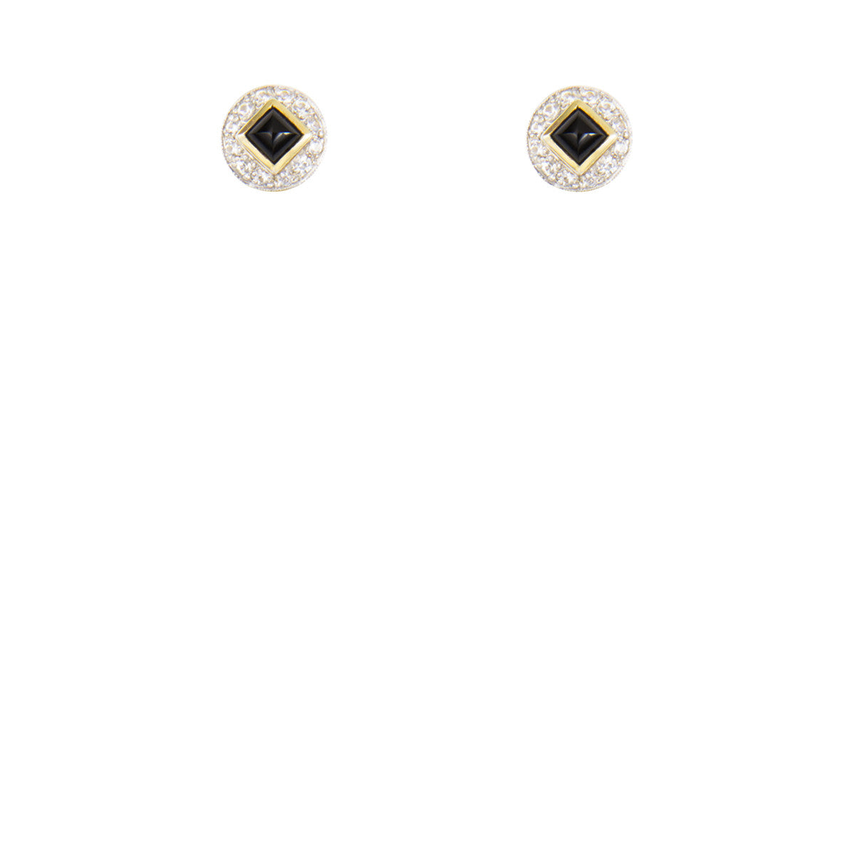 Onyx Chain Earring