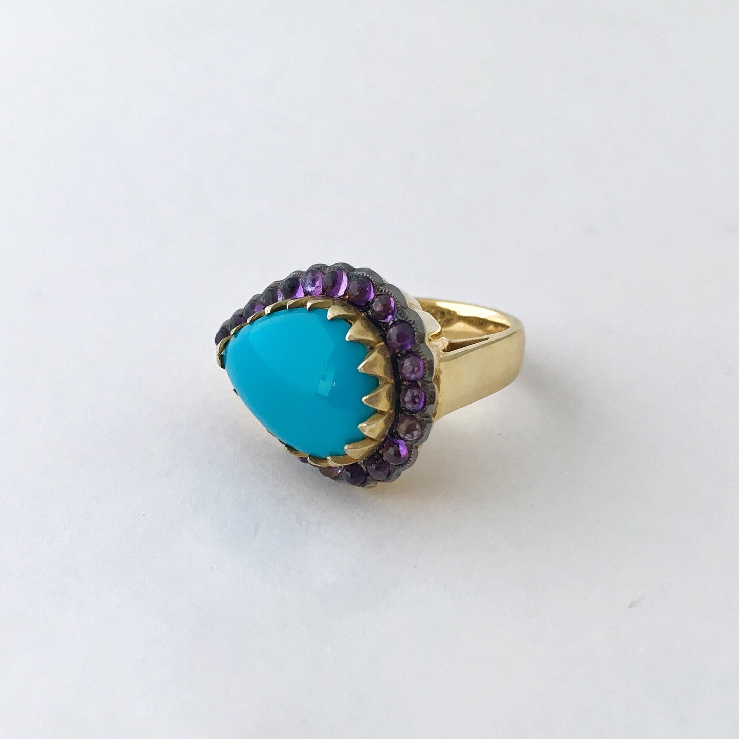 Resting Teardrop Ring